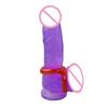 Double Rings Delay Ejaculation Men's Cock Rings Sex Toys Crystal Penis Lock Rnig
