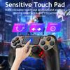 Wireless Controller for PS4 with RGB Lighting,  Remote Game Joystick Compatible with PlayStation 4/PS4 Slim/PS4 Pro/PC