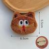 Cute Cat Plush Doll Brooch Fluffy Soft Stuffed Clothes Badge Pins Backpacks Decoration Accessories