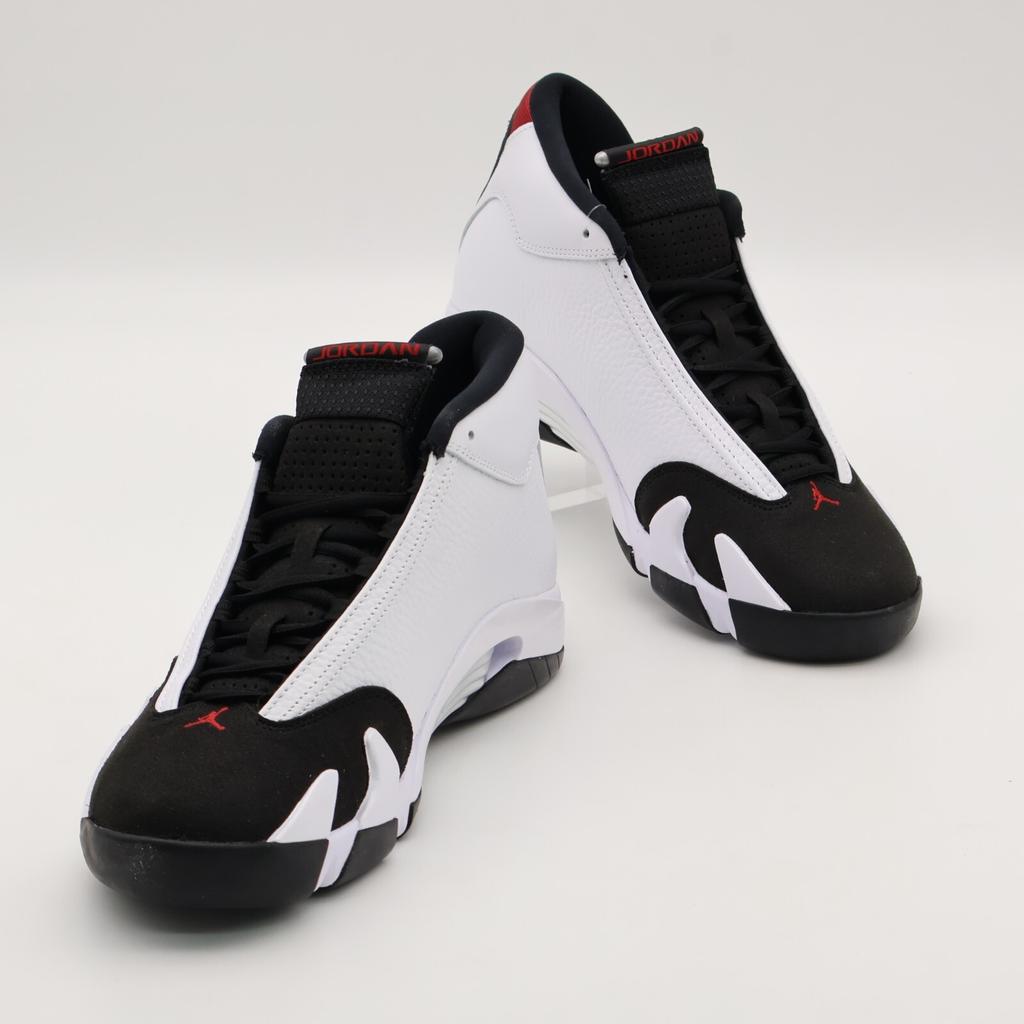 487471-160 Nike Air Jordan 14 Retro Black Toe (Herren)