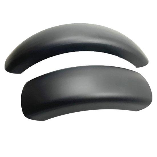 Garde-boue Arrière Moto Universel En ABS - Pour Bobber, Chopper, Tout-terrain, Style Noir, Protection Roue - 7