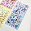 Japanese Vintage Tama Koko Stickers Cute Crystal Solid Embossed Three-dimensional Stickers Epoxy Cartoon Kawaii 3D Puffy Sticker