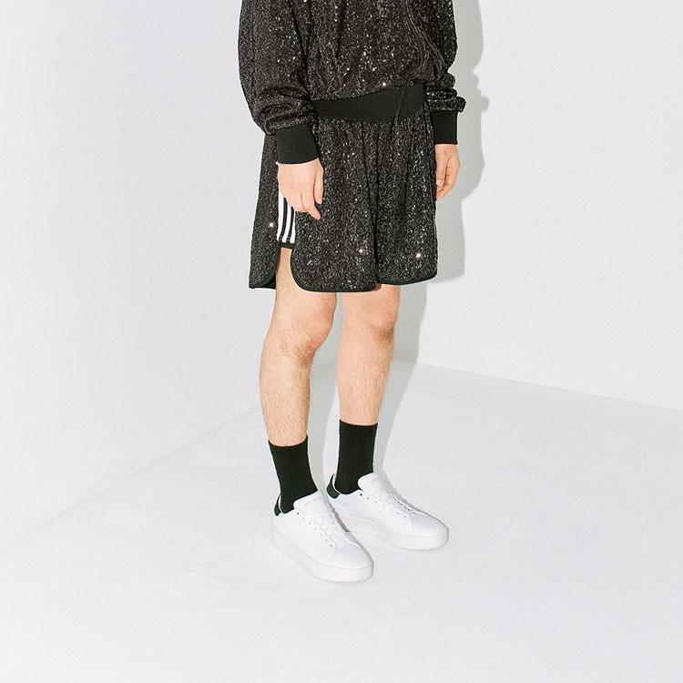 Adidas Originální Trefoil Modré Flitrované Sportovní Ležérní Šortky Pánské Spodní Díly Černé IA2472