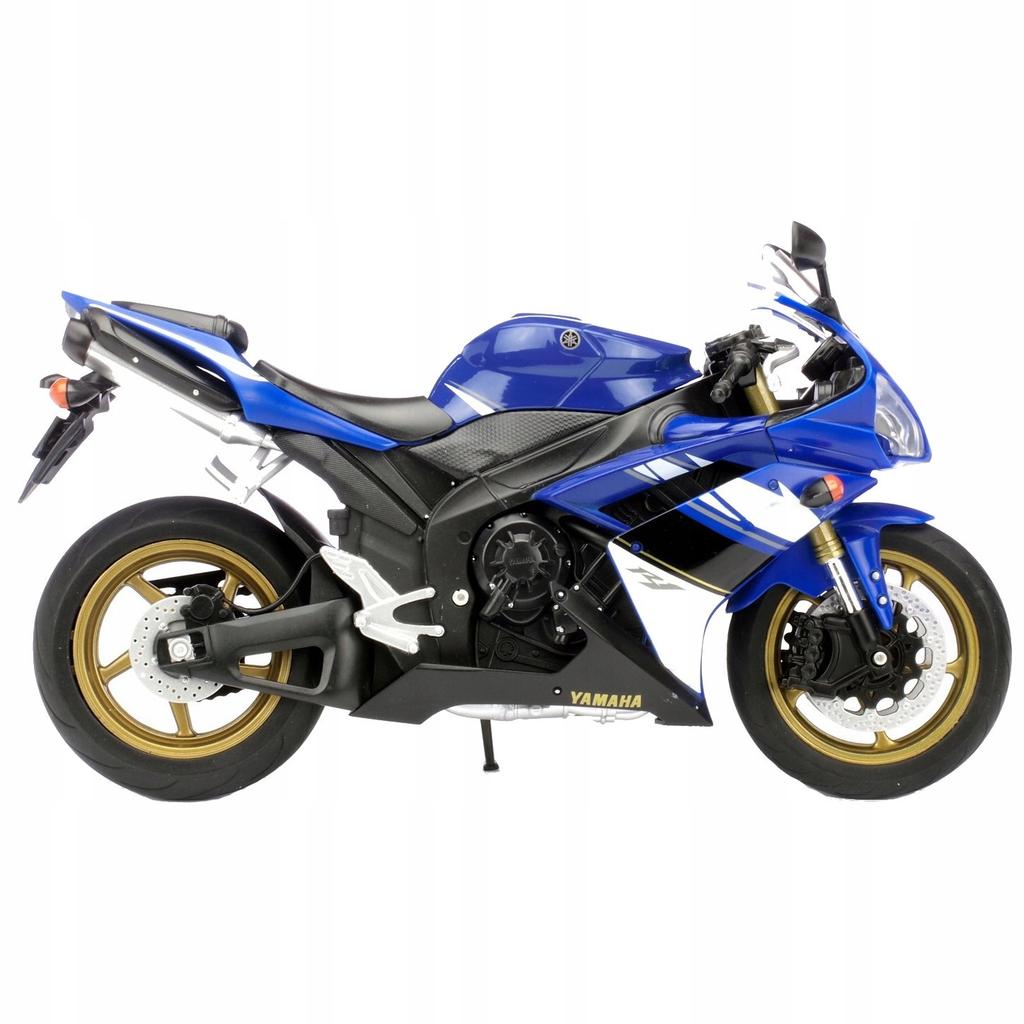 Yamaha Yzf-R1 Modell Motorrad im Maßstab 1:10 Gummistiefel