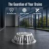 Round Shape Gutter Guard Filter 304 Stainless Steel Drain Cover Downspout Strainer  Outdoor