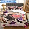 Stained Glass Gothic Romance 3pcs K-pop Music Group Bedding set,Ideal for Bedroom, Dormitory,Including Duvet Cover And 2pcs Pillowcases,Fan Gifts