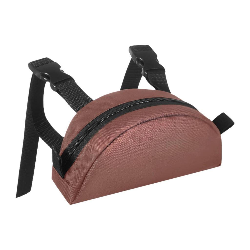 Equestrian Saddle Pouch Oxford Zipper Organizer Compact Storage Tote for Horse Western Endurance Trail Riding
