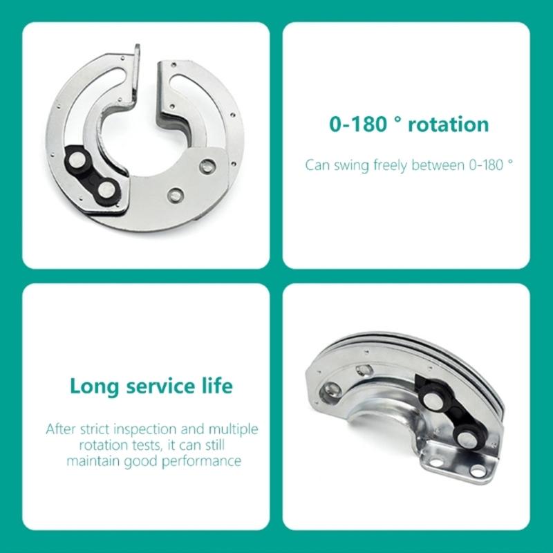 Hide 90/180/95 Degree Door Hinges for Kitchen Supplies Cabinet and Industrial Equipment with Easy Installation