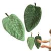 1Pcs Leaves Hand Towels Absorbent Kitchen Handkerchief Kitchen Accessories Bathroom Hands Towel Wall Hanging Kitchen Towels
