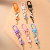 Lovely Enamel Cat Keychain Women Girls Animal Key Ring Pendant for Handbag Decor DIY Key Chain Jewelry Gift