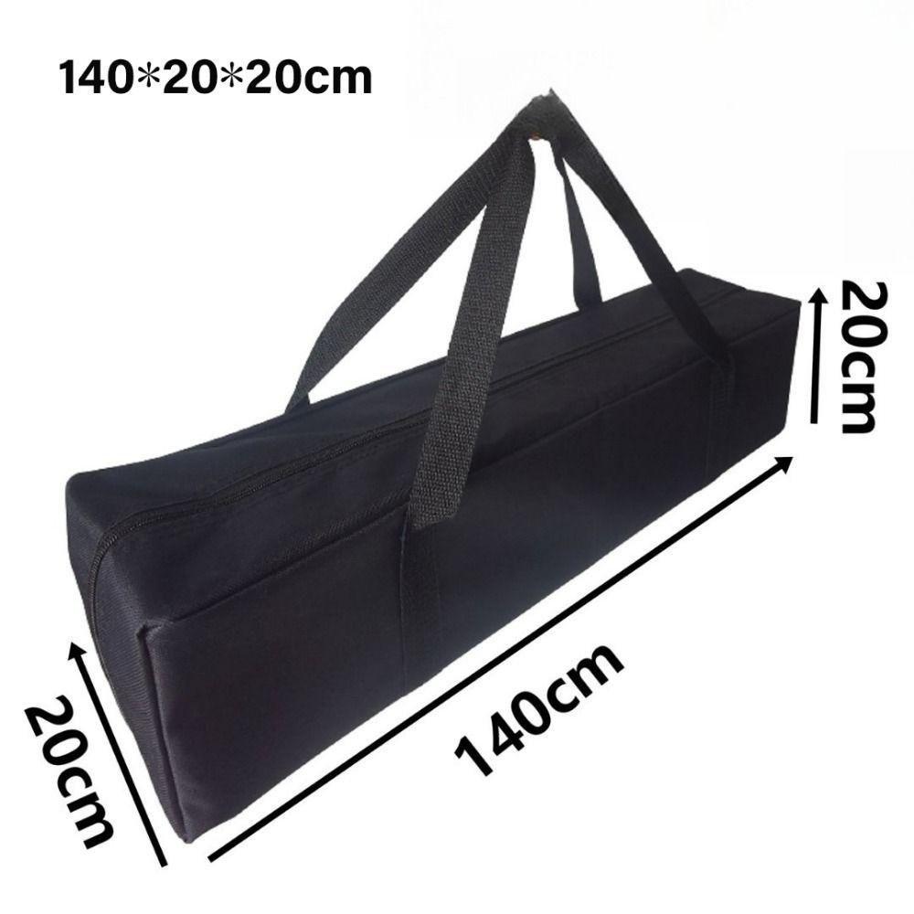 Borsa Grande in Tessuto Oxford per Attrezzi di Stoccaggio Multicolore con Palo per Tenda da Sole in Tela Forniture per Esterni