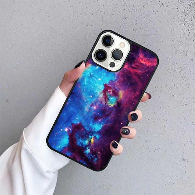 Fantasy Nebula Space Stars Universe Phone Case Cover For iPhone 17 Air 15 16 Pro Max 14 13 12 11 Pro Max Plus