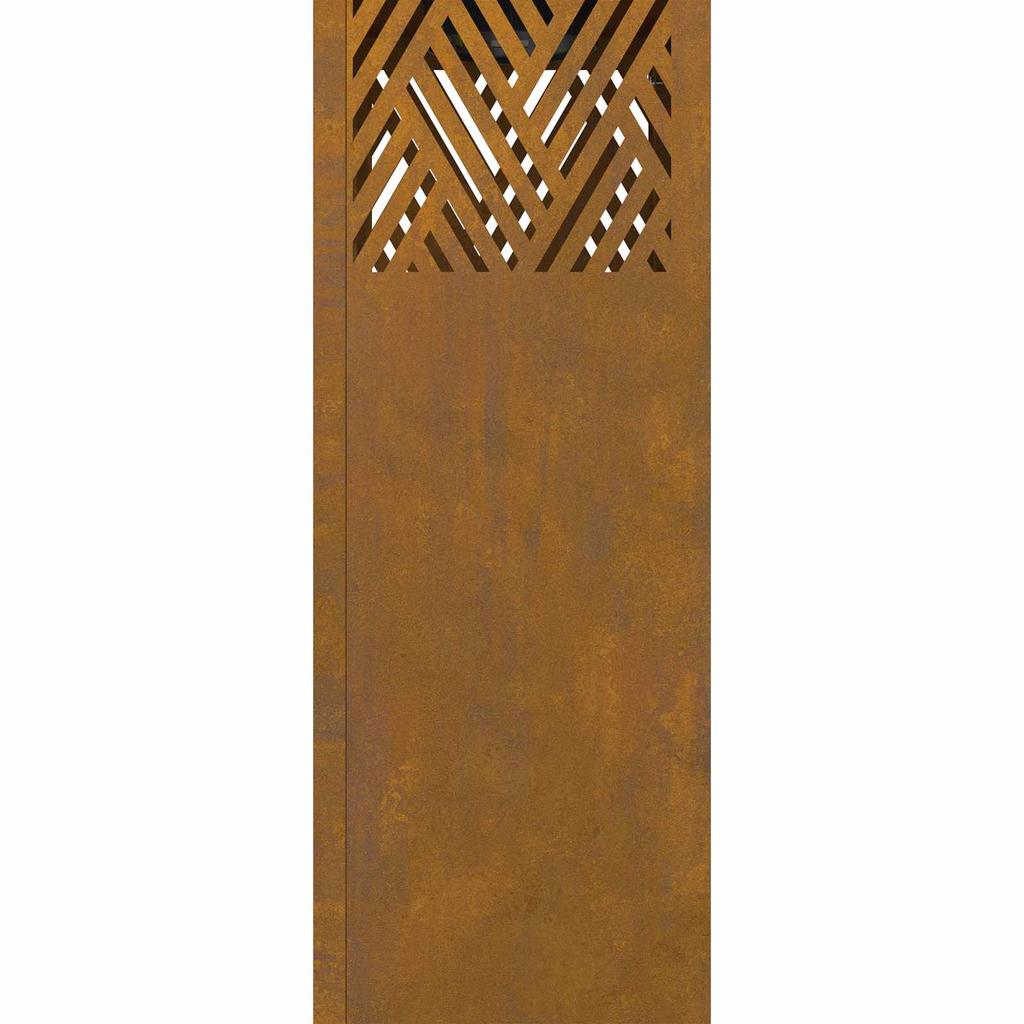 Solar LED Path Light 2 Pcs Bronze Weatherproof Steel