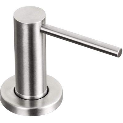 Dispenser per Sapone a Pressione in Acciaio Inossidabile 304 per Cucina e Bagno, 500ML