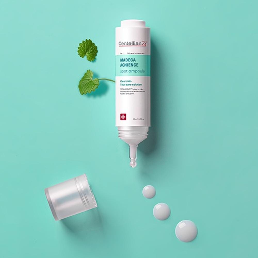 Оригинальная ампула Centellian24 Madeca Acniance Spot Ampoule 15 мл - Средство для локального устранения высыпаний