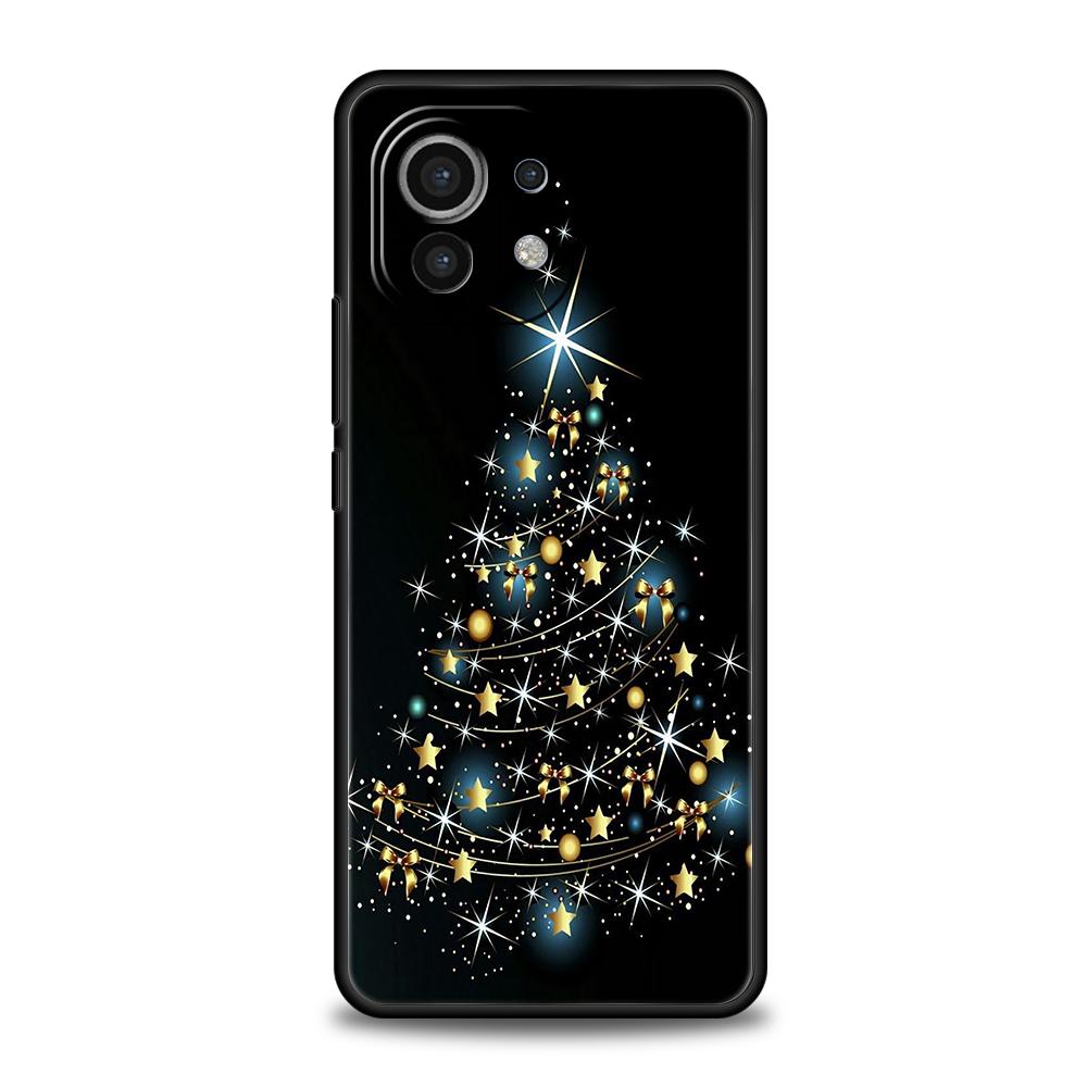 Merry Christmas Tree Phone Case For Xiaomi 15 14 13 12 Lite 14T 13T 12T Pro Poco X7 X6 X5 X4 X3 NFC F7 Ultra F6 Pro Soft Cover