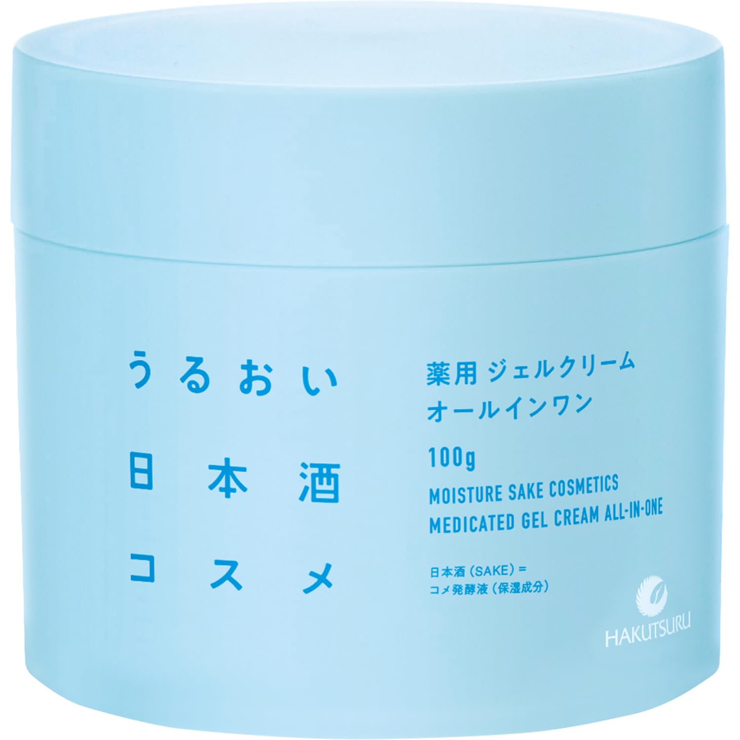 Hakutsuru Sake Brewery Moisturizing Japanese Cosmetic Medicinal Gel Cream 100g