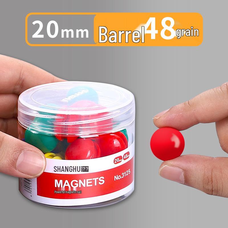 Colorful Round Magnetic Chalkboard Stickers with Strong Magnets for Whiteboards