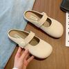 French half slippers women's summer wear 2025 new fashion flat-bottomed bag head niche high-end half-drag single shoes women