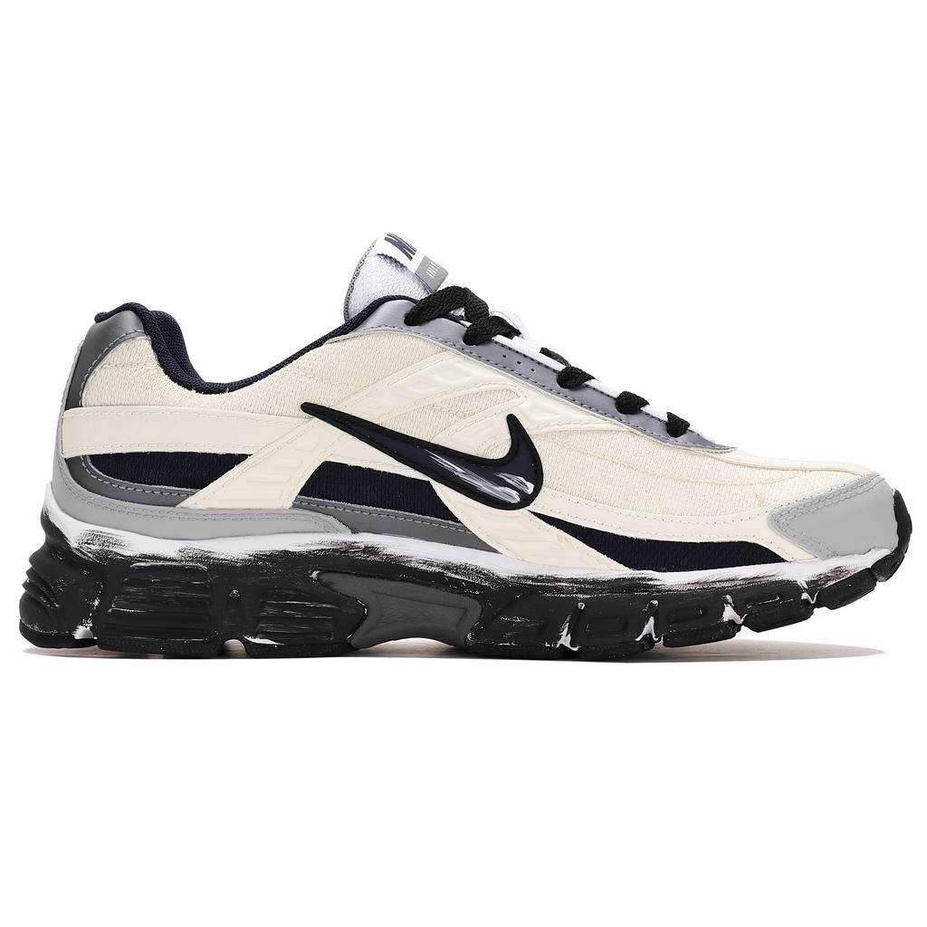 Nike Initiator Cushioning Low top Running Shoes Men's Beige Black 394055-101(Team804-)