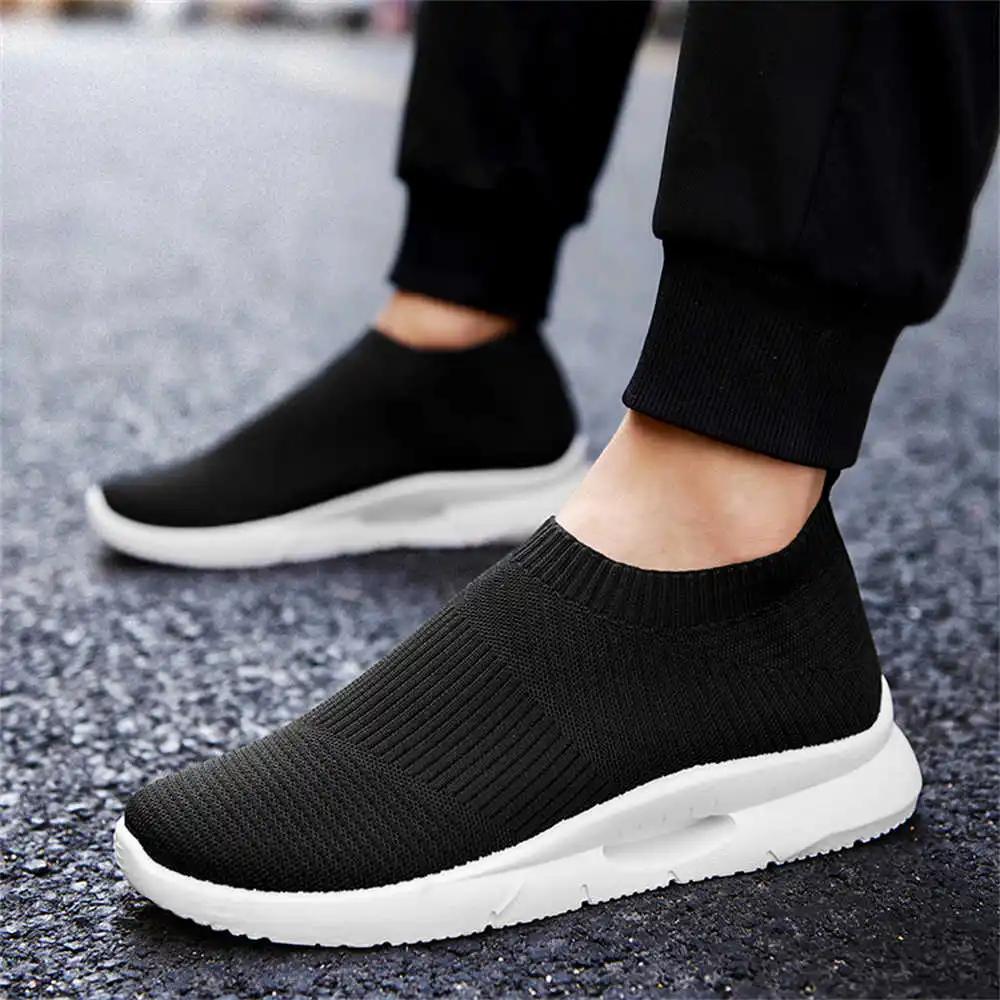 Fashion Non Slip Ventilation Yellow Men's Sneakers Casual Mens White Trainers 48 Size Men's Shoes Sport Runner Outings Casuals Boty