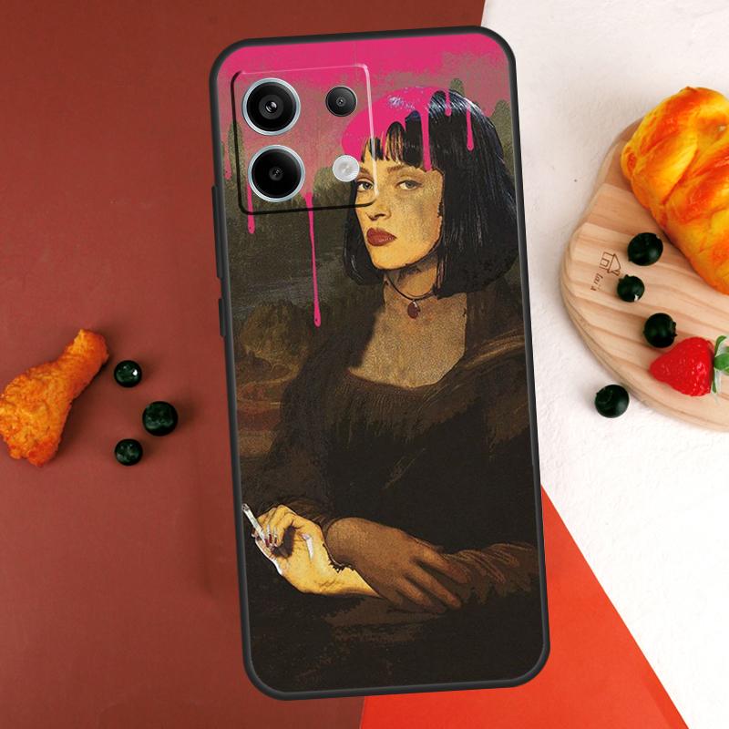 

Pulp Fiction Dancing Case For Xiaomi Redmi Note 14 13 Pro 9 10 11 12 Pro 10S 11S 12S Redmi 14C 13C 10C 12C Coque Redmi 12 4G