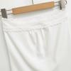 White Lace Patchwork Ballet-Style Bandeau Vest with Chest Pads - Summer Wrap Top
