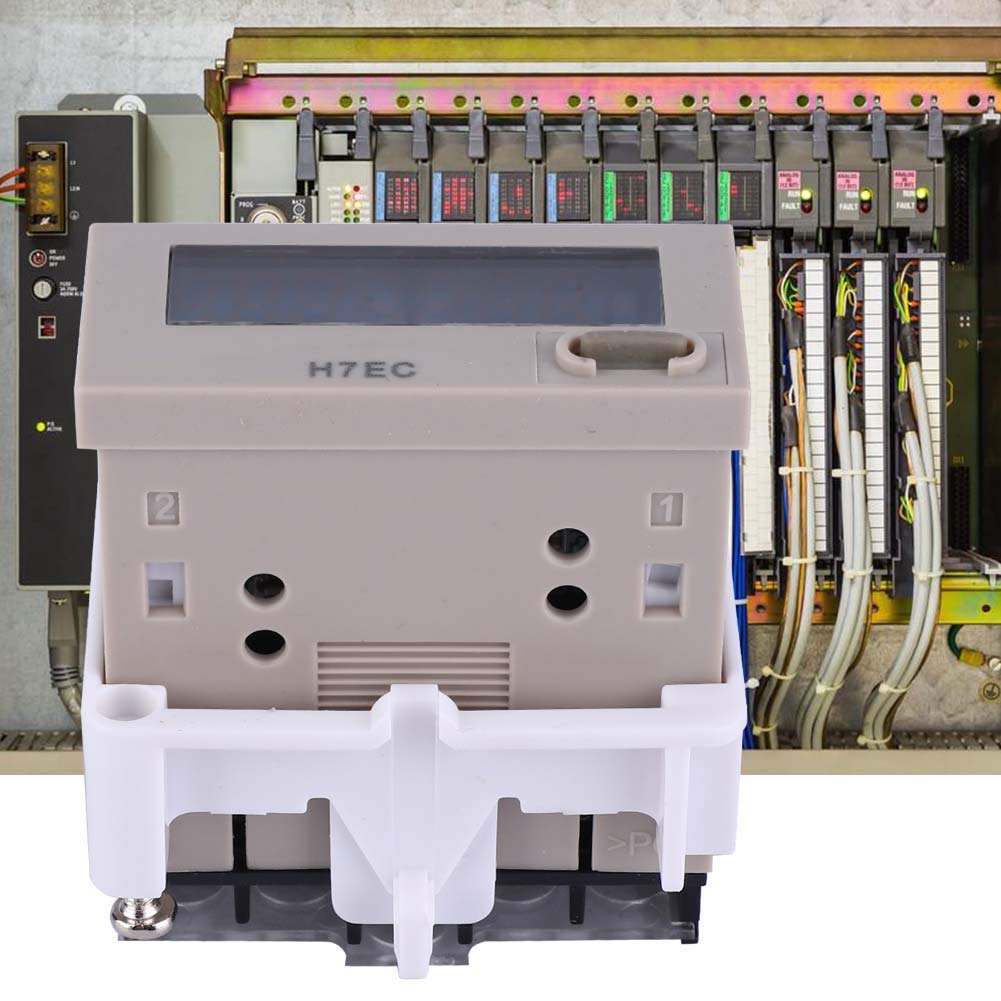 H7EC N No-Input-Voltage Digital Energy Meter Totalizer with 8-Digit LCD Display