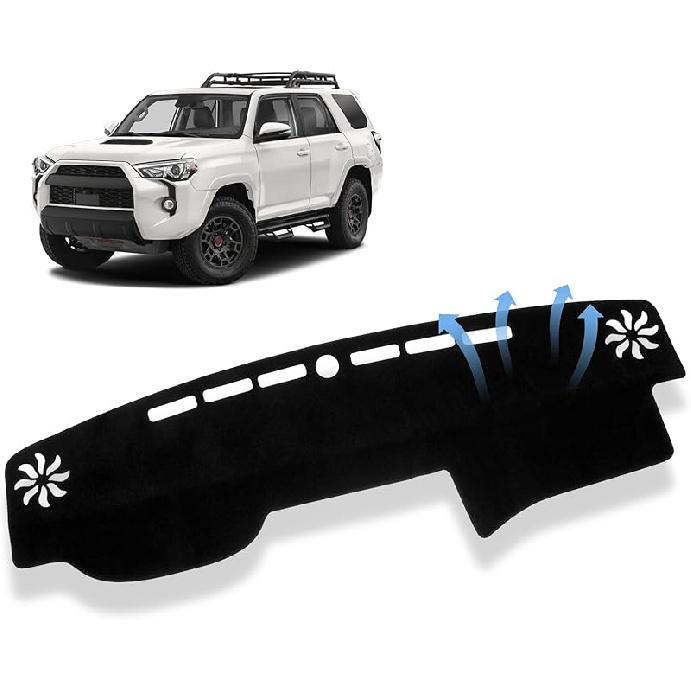 Dash Cover Compatible With Toyota Corolla -2025 Full Set, Dashboard Cover Mat And Center Console Cover Pad, Fit Sunshield Protector Interior Car