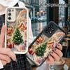 Phone Case: 2D Flat, Suitable for Samsung Galaxy A34 A35 M05 M06 S20 S22 S21 FE Plus 5G Protective Cases, Christmas Knitted Town, Perfect Holiday Gift