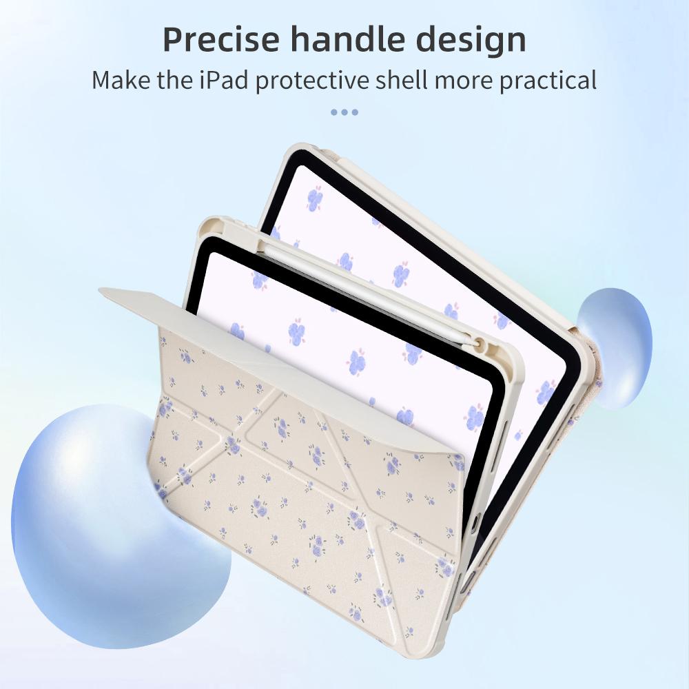 For Funda Ipad A16 for Ipad 10th Generation Case Pro Air 13 12.9 11 M5 M3 M2 M4 7/8/9th 10.9 10.2 9.7 Mini 7 6 Cover Pencil Case