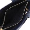 Celine 2WAYShoulder Handbag MC1739 Vintage Navy Blue Calfskin Women Used