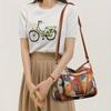 Women's Elegant Vintage Crossbody Bag Trendy HandBag Fashion Multi-pockets Shoulder Bag All-match Retro Crossbody Bag