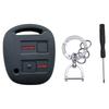 Kinotaka Keyless Silicone Cover for Toyota/Daihatsu/Subaru 2 Buttons Passo Rush bB Move Mira Tanto