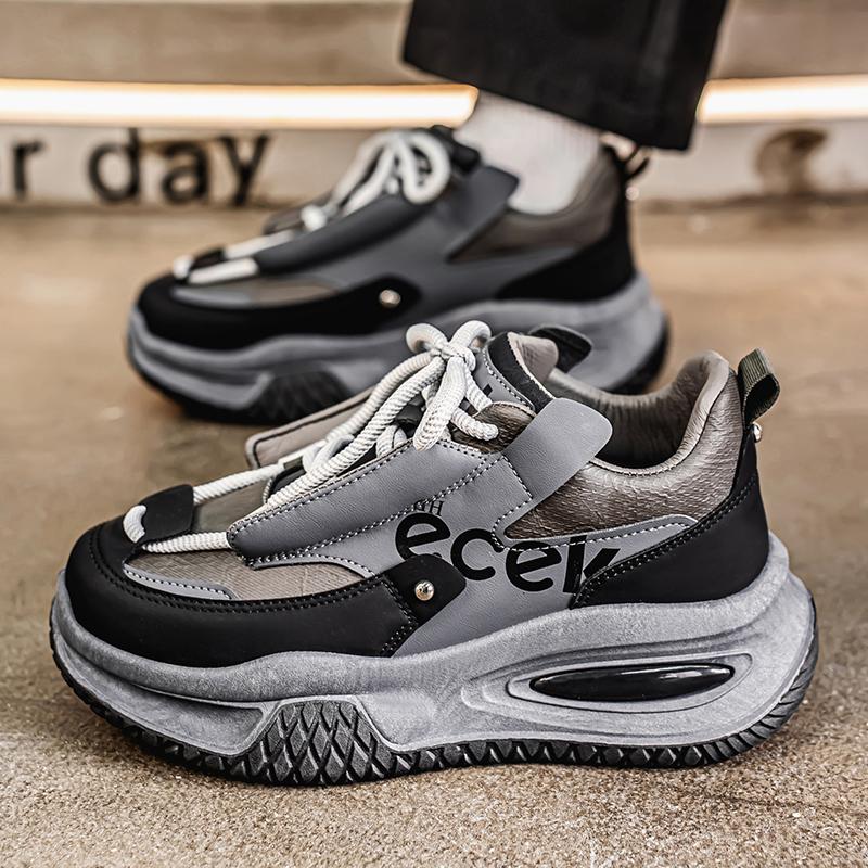 Fashion Original Casual Men Sneakers Designer Height Increasing Shoes for Men Comfortable Breathable Men Outdoor Sneakers Tenis