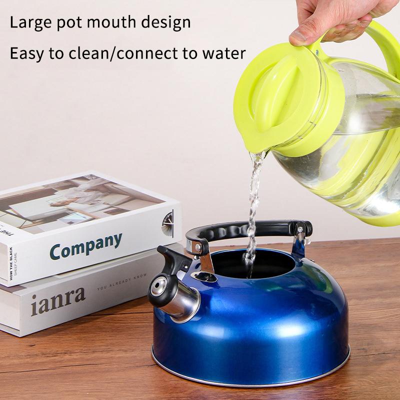 3L Na výlety Turistika Vaření Konvice z teakového dřeva Ergonomická rukojeť Nerezová konvice Sporák Plyn Varná konvice Pískací konvice Čajová konvice