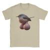 Unisexs Balls Bird Meme T Shirts  100 Cotton Clothing Novelty Short Sleeve Crewneck Tee Shirt Big Size TShirt