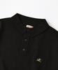 OUTSTANDING Mighty Tiger Knit Collar Shirt_Black