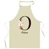 Tablier De Cuisine - Océane Lettre - Impression Bretonne - Coton Résistant - Lavable 40°C