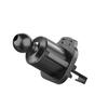 Universal Car Vent Phone Holder with Metal Hook and 17mm Ball Clip