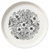 Assiette Plat Crocus Arabia Importation Authentique 19cm Noir