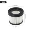 2pcs/4Pcs DCV5011H Filter Screen Element Applicable To Model DCV501HB 20V Charging Vacuum Cleaner Washable Filter Replacement