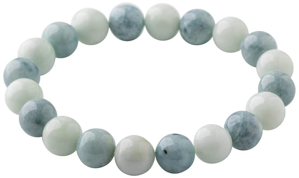 17cm Itoigawa Natural Jadeite Blue Japanese National Jomon Power Stone Jadeite Workshop Special Paulownia Wood Quality Guarantee BR0251 (10mm beads,