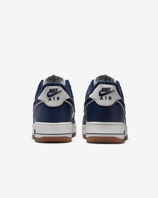 DQ7659-101 Nike Air Force 1 Low College Pack Navy White (Men's)