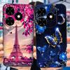 For Infinix Smart 8 Case X6525 Luxury Popular Painted Cover Matte Phone Case For Infinix Smart 8 Smart8 Soft Fundas 6.6'' Bumper