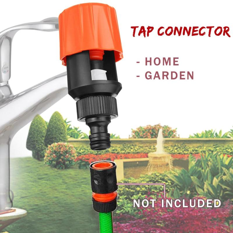 1Pc Universal Tap Water Plastic Hose Pipe Joint Tube Quick Connect Garden Mixer Tap Adaptor