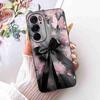 For Motorola Edge X30 5G Case Silicone TPU Black Cover For Motorola Edge X30 x30 XT2201-2 XT2201-6 Colorful Flowers Phone Casing