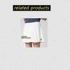AW42AS06 Cushion Colorblock Knee Socks_Black