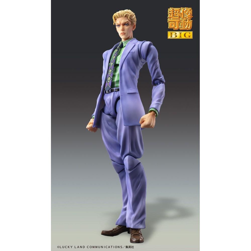 Medicos Entertainment JoJo's Bizarre Adventure Part 4 Giorno Giovanna Big Figure 205mm PVC ABS POM Metal Movable Painted Figure