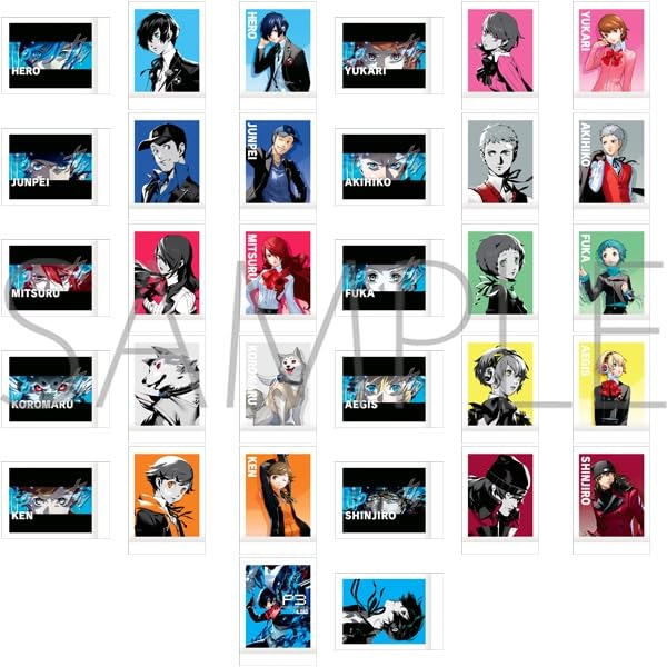 Persona 3 Reload Pashakore P3RE BOX Item (30 cards/10 packs per box/3 cards per pack) P3